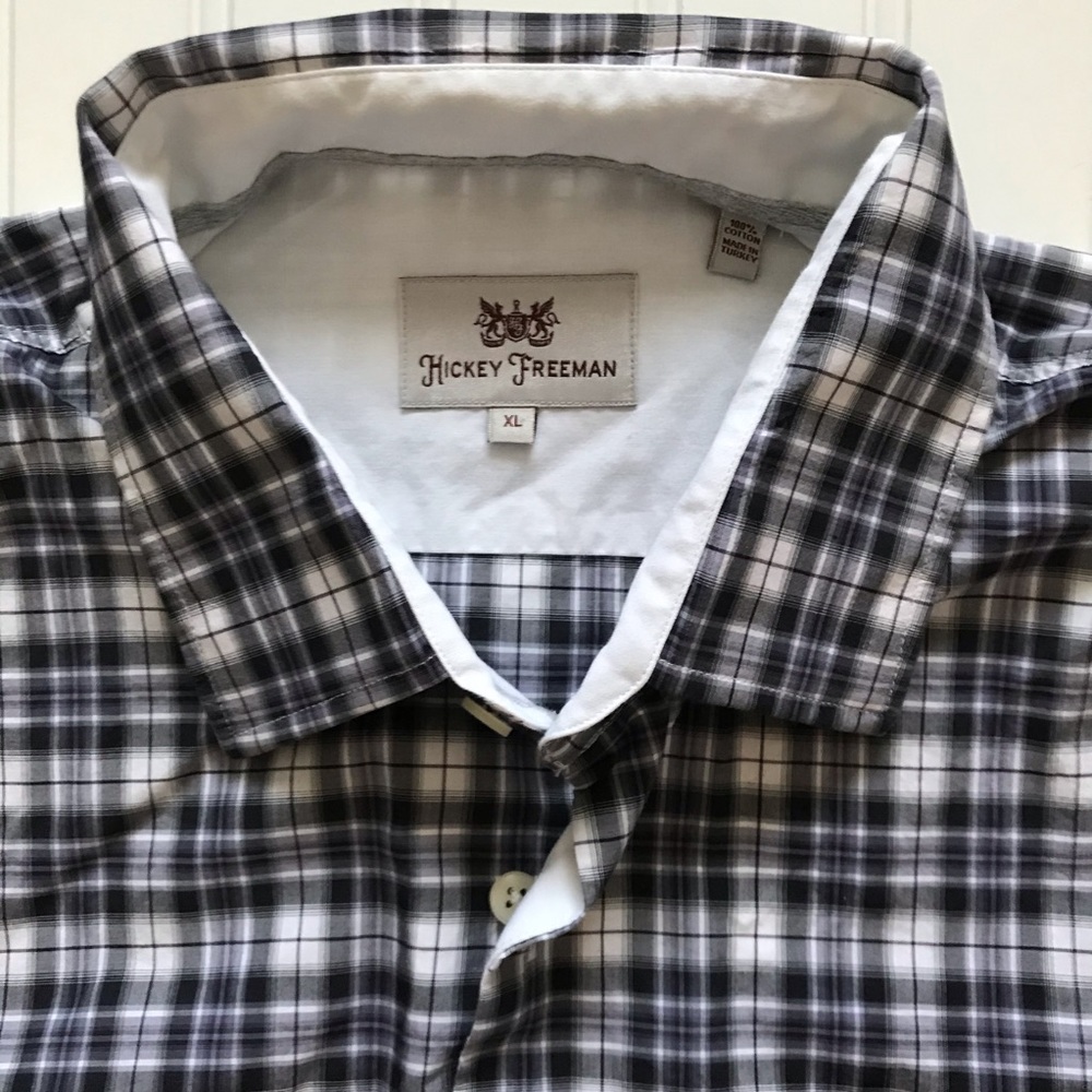 HICKEY FREEMAN Long Sleeve Button Down Shirt!  XL